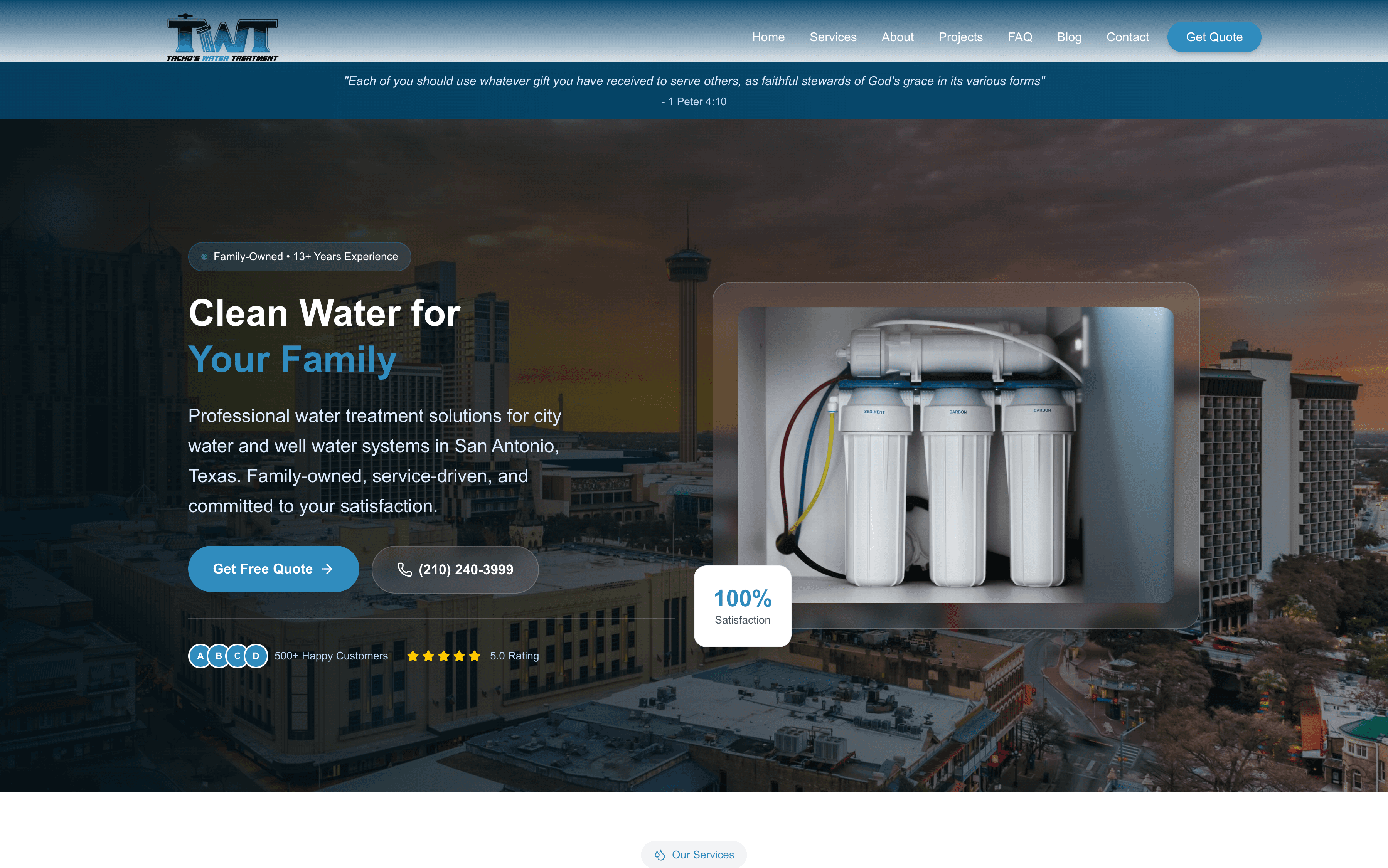 Tacho's Water Treatment