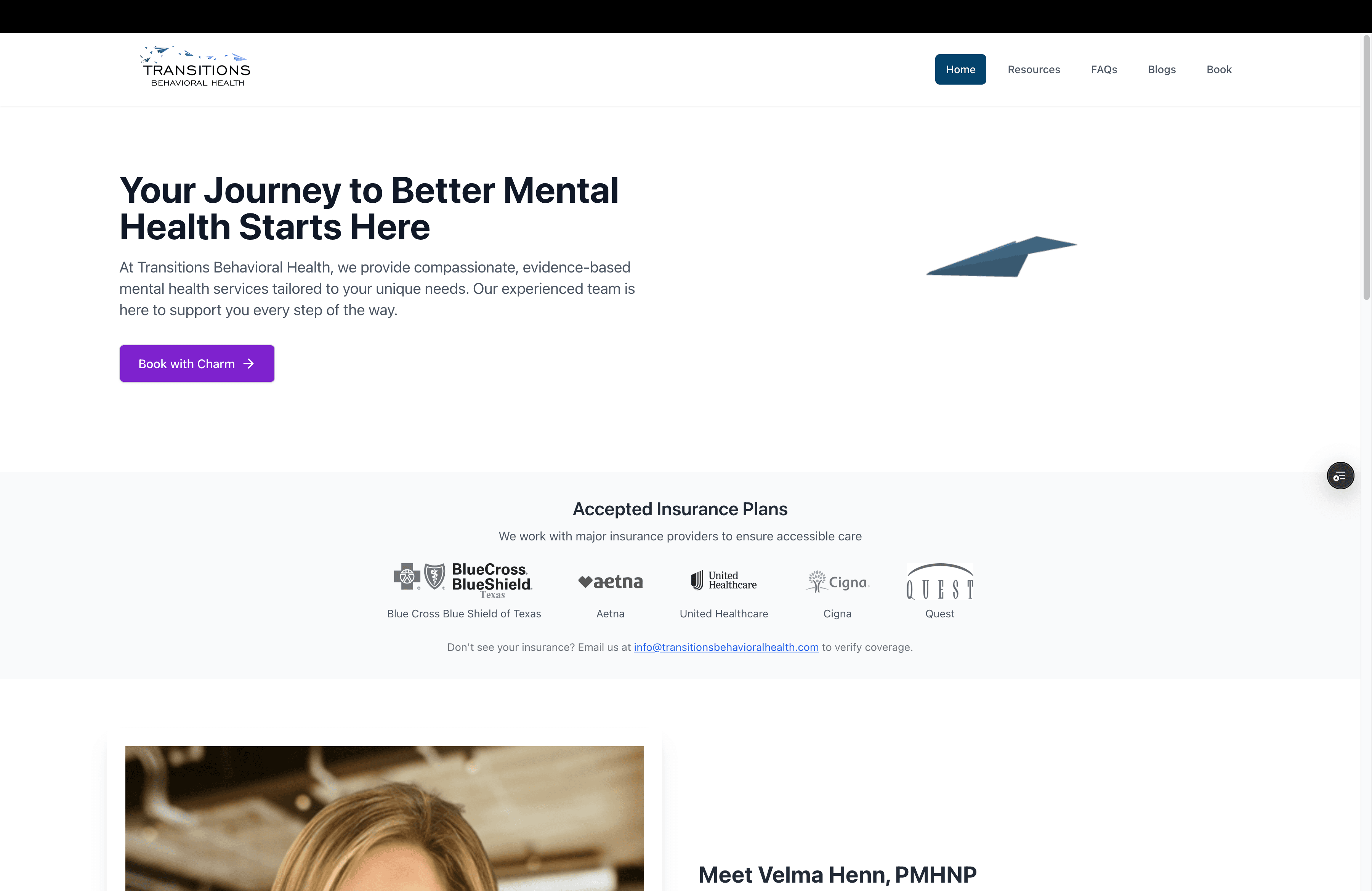 Transitions Behavioral Health